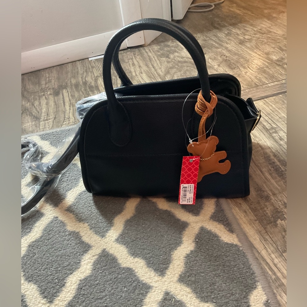 Kelly & Katie Charm Dome Satchel